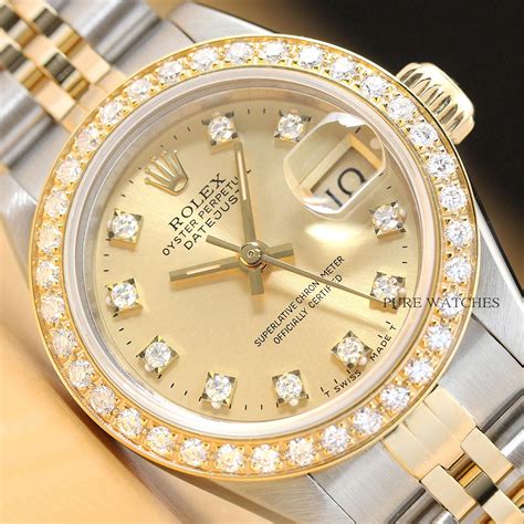 24-karat rolex watch|Rolex 18k yellow gold crowns.